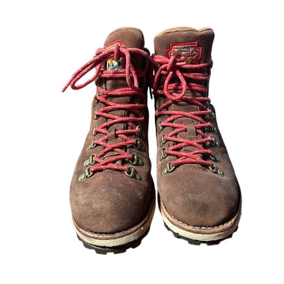 Gravis Expedition Series Trekker Hiking Boots brown red size men\'s 7.5 women\'s 9